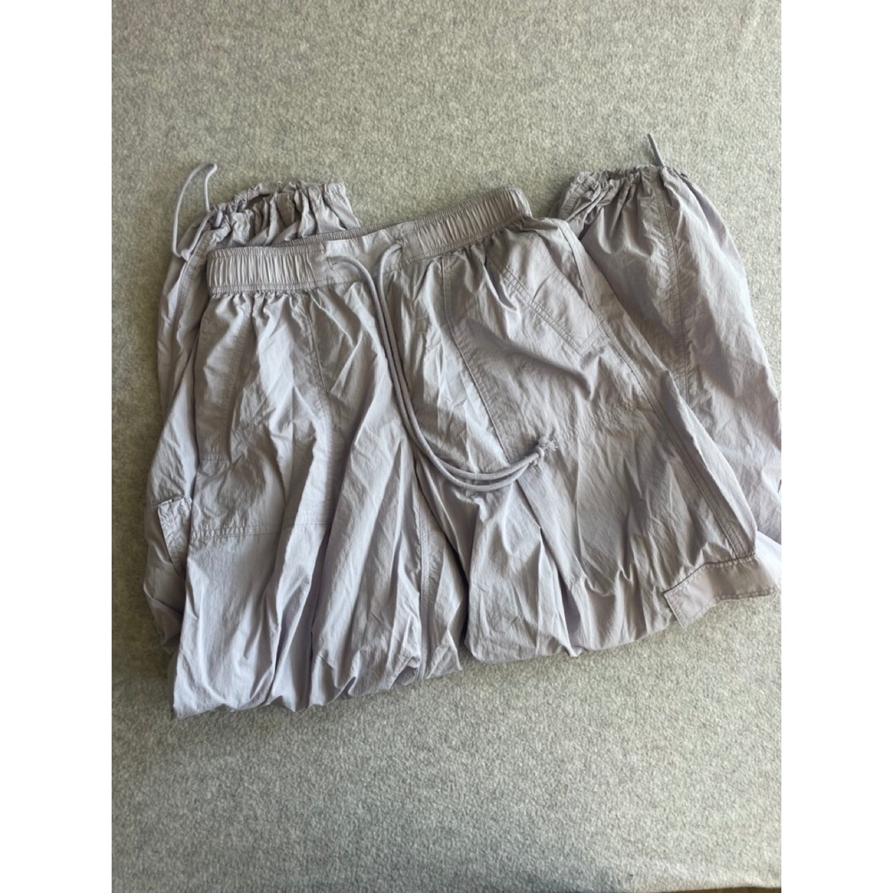 Daily Practice Anthropologie Lavender Joggers Bungee Hem Cargo Pants XXS Purple